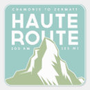 Recherche de routes autocollants Montagne