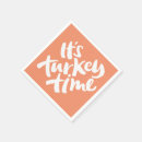 Zoek naar grappige thanksgiving servetten Kalkoen