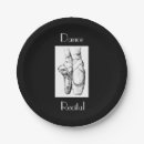 Recherche de danse assiettes en papier Pour elle