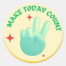 Recherche de make peace autocollants Positif