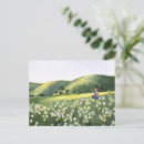 Recherche de paysage floral cartes postales Aquarelle