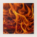 Zoek naar warmte puzzels Brand