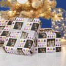 Recherche de hiver papier cadeau Mignon
