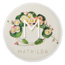 Recherche de initiales boutons et poignées de porte Vintage