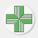 Recherche de symbole médical magnets Pharmacie