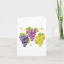 Recherche de raisins verts vœux cartes Fruit
