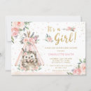 Recherche de tribu invitations Rose et or