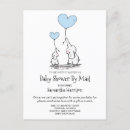 Zoek naar blue elephant uitnodigingen Blauw