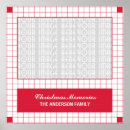 Recherche de christmas pattern posters Red
