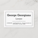 Zoek naar lijnen visitekaartjes Advocaat