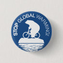 Zoek naar beren buttons Klimaatverandering