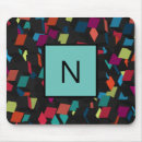 Recherche de géométrique multicolore tapis souris Abstrait