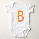 Recherche de monogramme b bébé vêtements Initiale