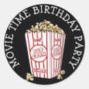 Zoek naar popcorn party stickers Film