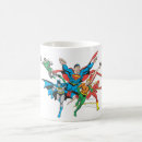 Recherche de justice league tasses Logo