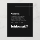 Recherche de bridesmaid proposal Typographie