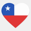 Recherche de drapeau de chili autocollants Chilien