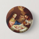 Recherche de nativité badges Jésus