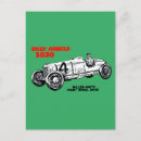 Recherche de voiture de course vintage cartes postales Indianapolis
