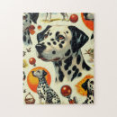 Recherche de dalmatien puzzles Dalmate