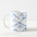 Recherche de paysage montagne tasses Illustration