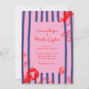 Recherche de blanc et bleu rouge mariage invitations Aquarelle