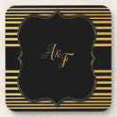 Recherche de gatsby dessous de verres Noir