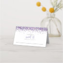 Recherche de sweet 16 placement cartes Parties scintillant violette