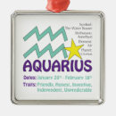 Recherche de verseau ornements Horoscope