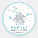 Recherche de renard de bébé autocollants Éléphant