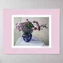 Recherche de vase bleu posters Vintage