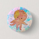 Recherche de poulpe mignon badges Créature marine