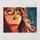 Recherche de artsprojekt cartes postales Fille