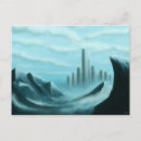 Recherche de mondes imaginaires cartes postales Peinture