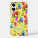 Recherche de macarons français iphone coques Rose