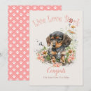 Recherche de teckel vœux cartes Amoureux des chiens