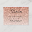 Recherche de rose gold glitter invitations Pailleté