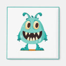 Zoek naar monsters magneten Halloween