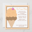 Recherche de cône glace invitations Enfants
