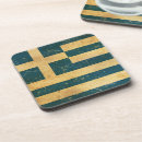 Recherche de grec dessous de verres Vintage