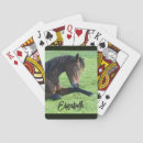 Zoek naar mooie paarden speelkaarten Equine