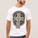 Recherche de croix celtique tshirts Noir