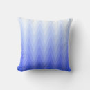 Recherche de chevron bleu coussins Zigzag