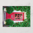 Zoek naar rode deur briefkaarten Kleurrijk