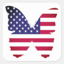 Recherche de drapeau papillon autocollants 4 juillet
