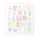 Zoek naar alfabet notitieblokken Schattig