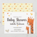 Recherche de cute animals baby shower invitations Neutre