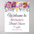 Recherche de floral bridal shower posters Rose