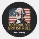 Recherche de george washington autocollants Juillet