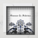 Recherche de goth mariage invitations Romantique